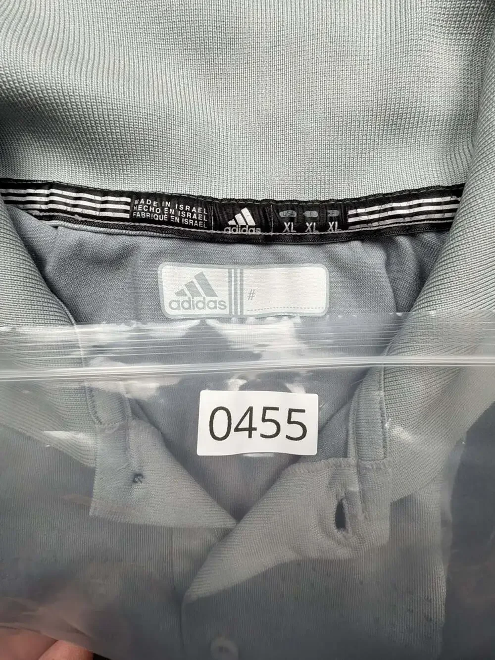 Adidas Notre Dame Fighting Irish Performance Polo Shirt Gray XL